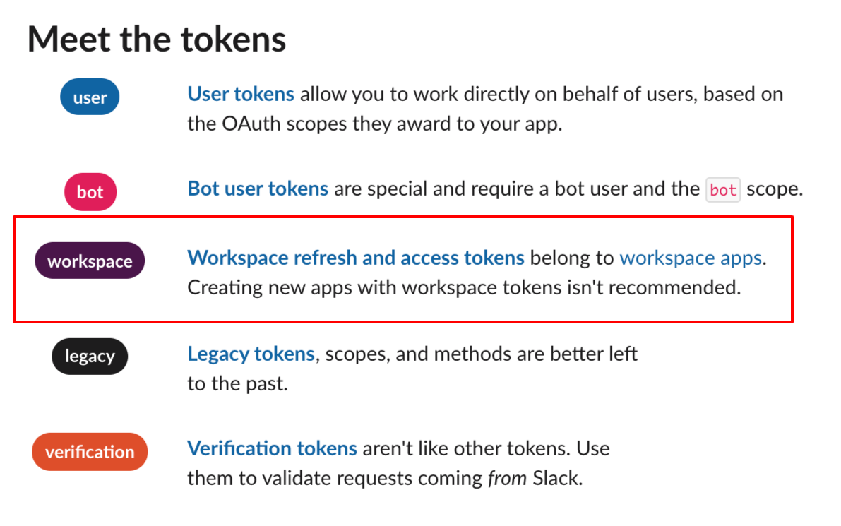 Meet the tokens