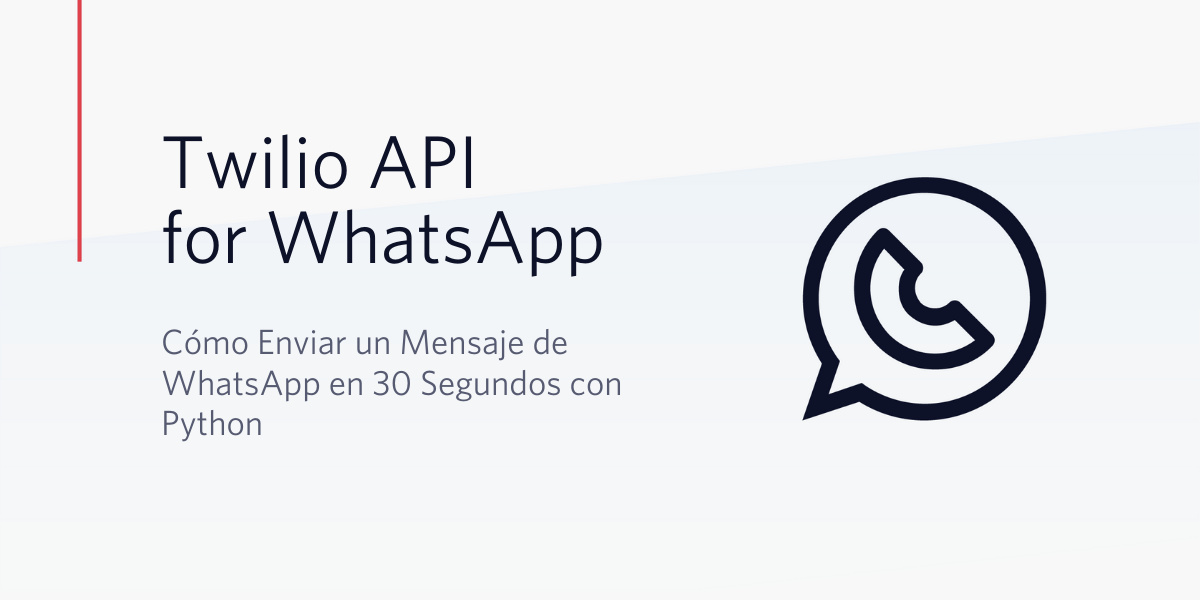 30 Seconds Python WhatsApp