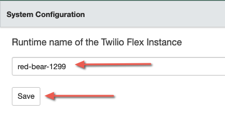 Identificación del servicio en tiempo de ejecución de Twilio