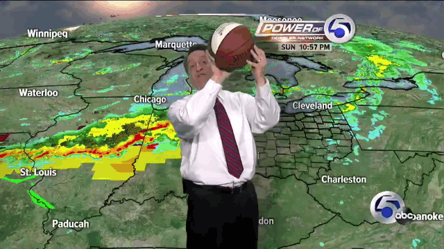 weather prediction with a ball gif