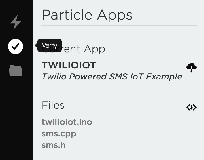 Twilio IoT SMS Particle Electron