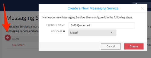 Add a messaging service