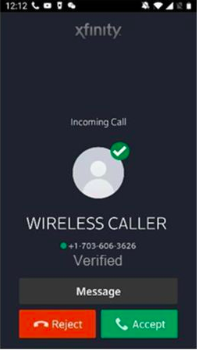 Verified Wireless Caller