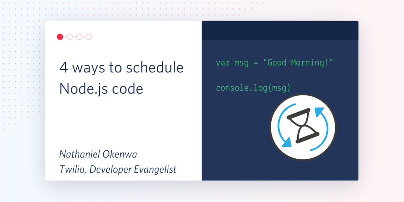 4 ways to schedule Node.js code