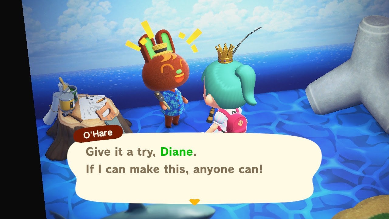 Animal Crossing characters being motivating