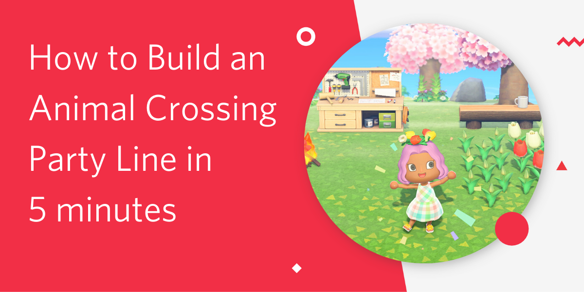 Header Animal Crossing Party Line