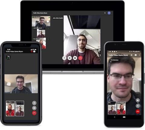 Video conference quick app