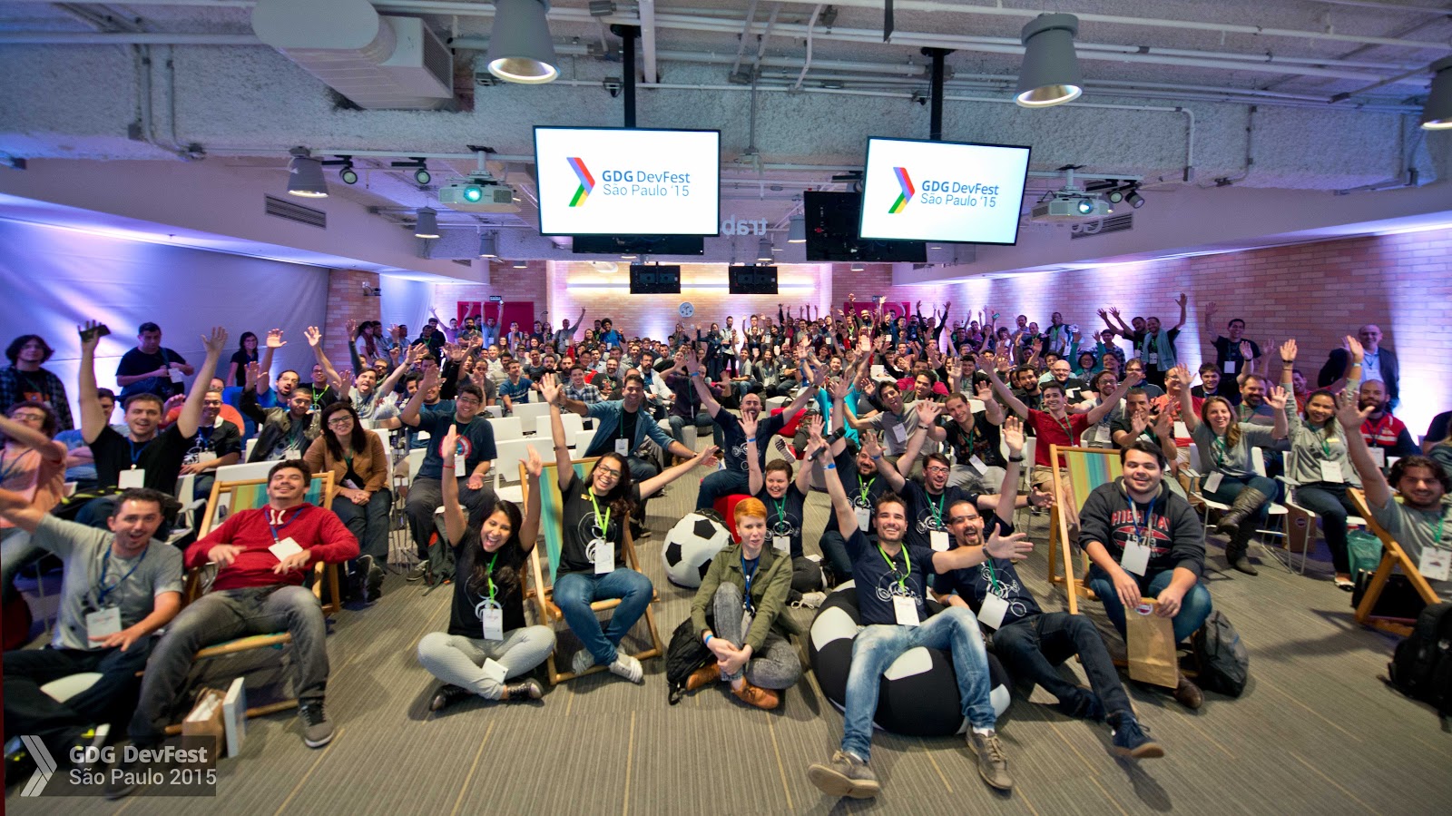 DevFest São Paulo 2015 no escritório da Google em São Paulo