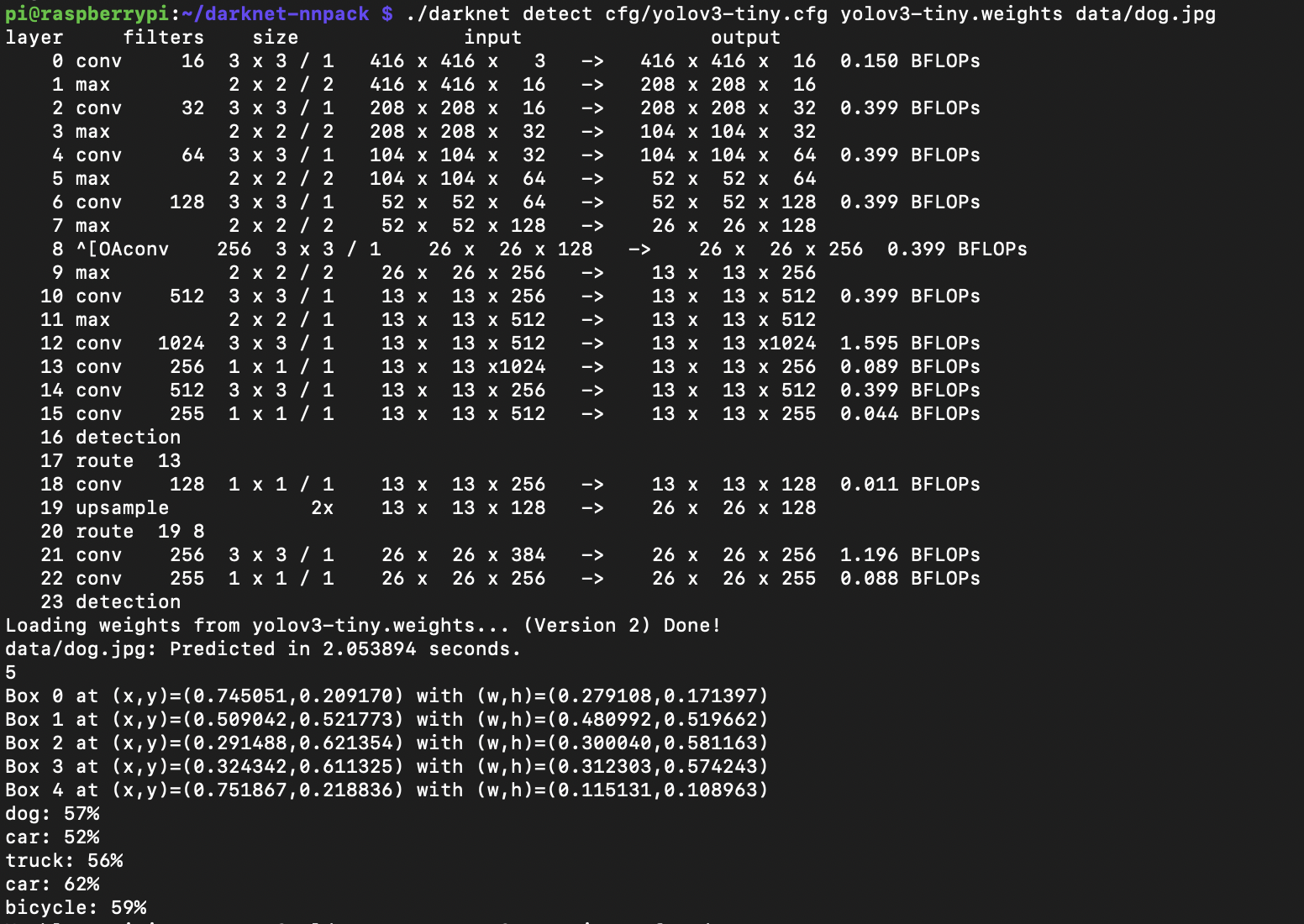 yolo static image analysis