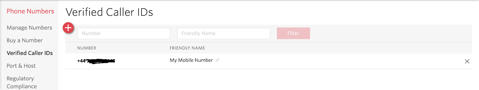 Verified Caller ID Console Sample