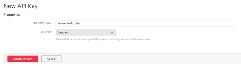 Twilio API Key