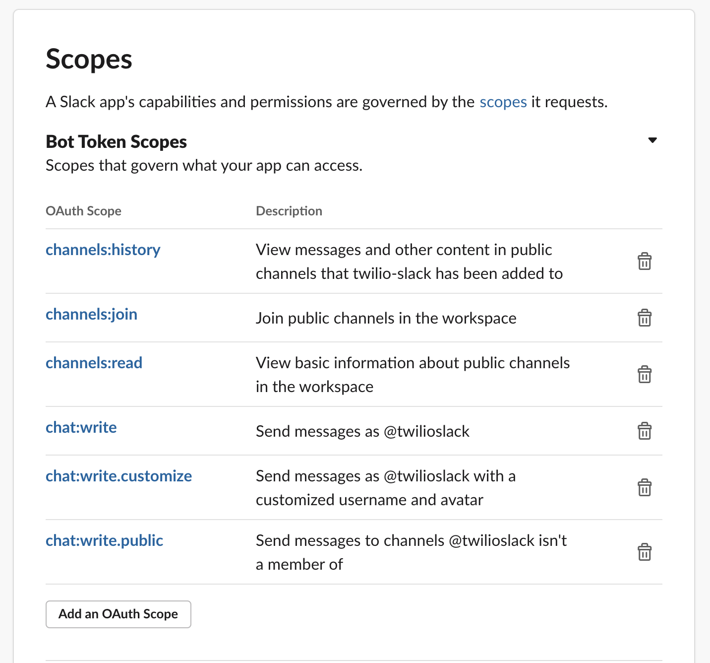 slack application scopes