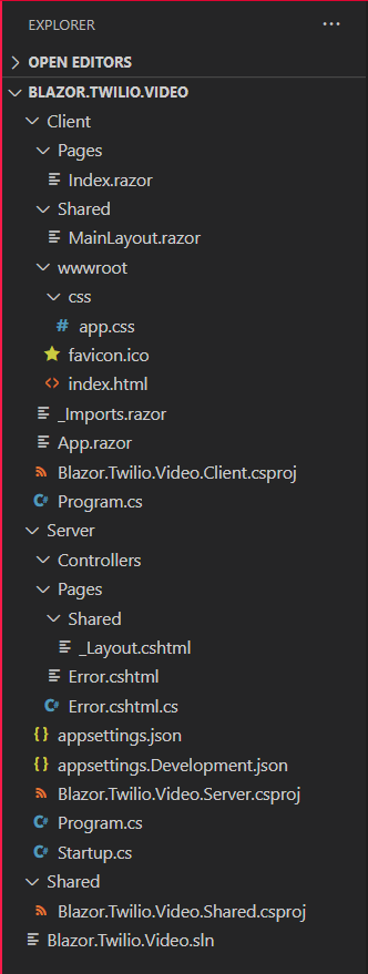 Visual Studio Code screenshot 1: after deleting