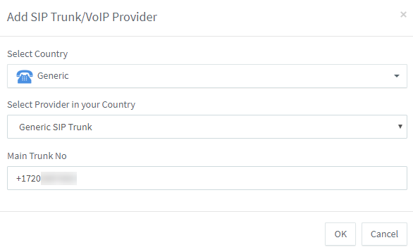 3cx sip trunk configuration