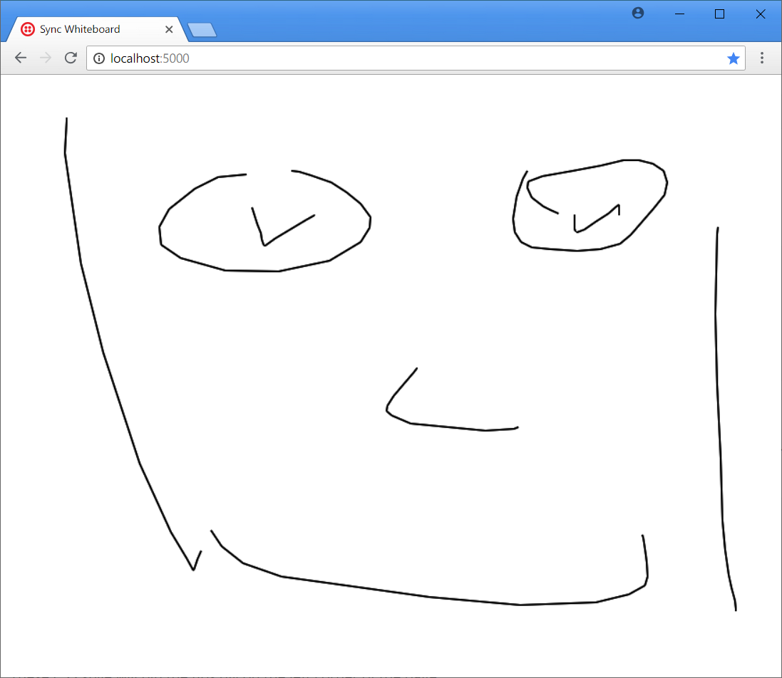 Whiteboard running locally