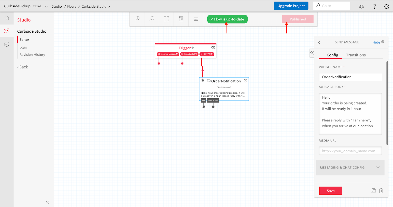 Publish a Flow