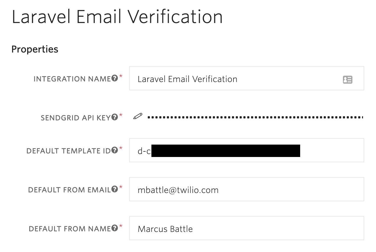 Twilio Verify Integration