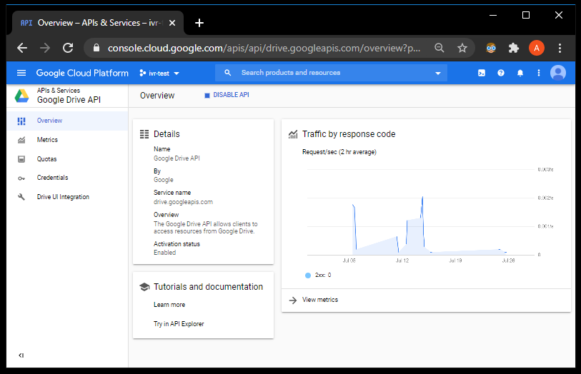 google drive api