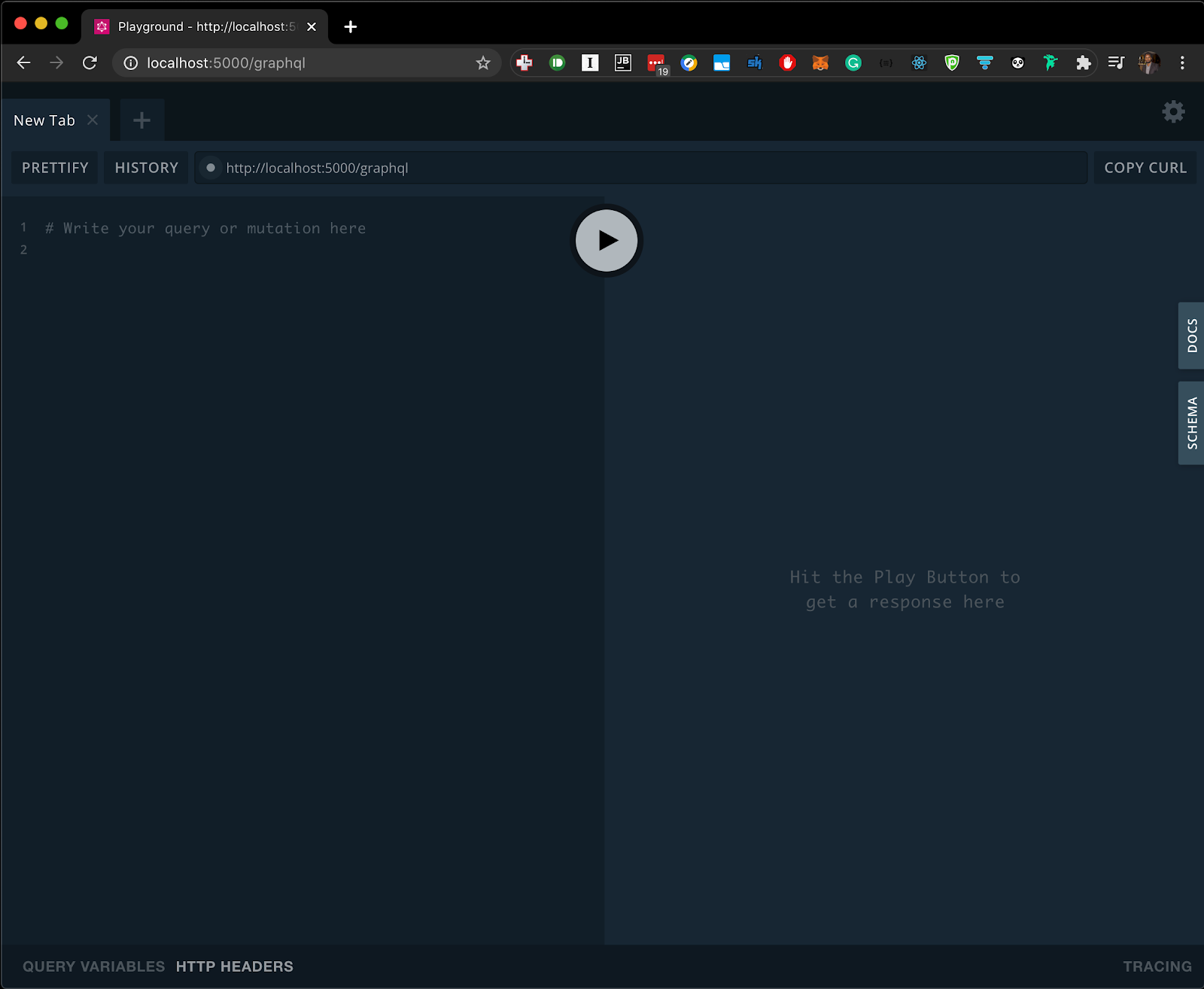 GraphQL Playground