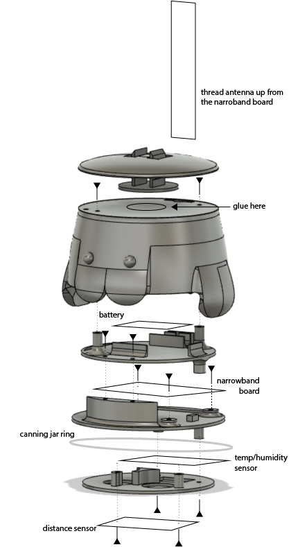 How to assemble your sourd.io bread monitor