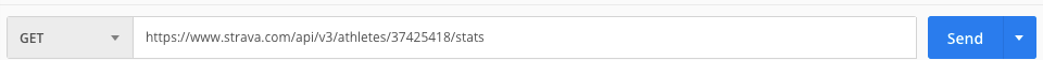 Strava URL to GET in Postman