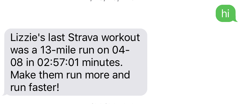 SMS example with better run time