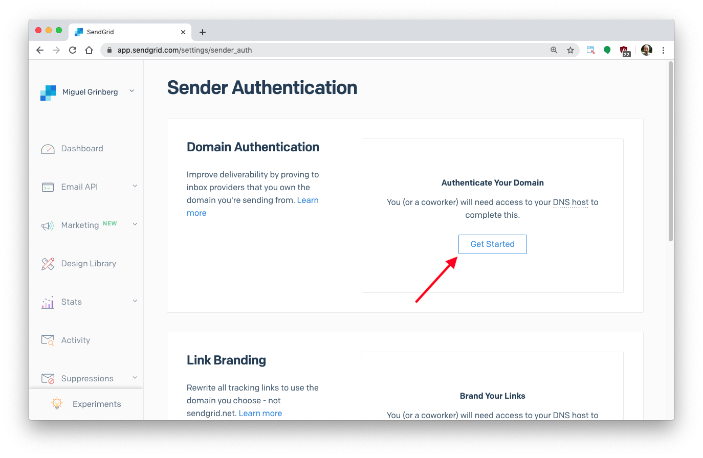 sender authentication