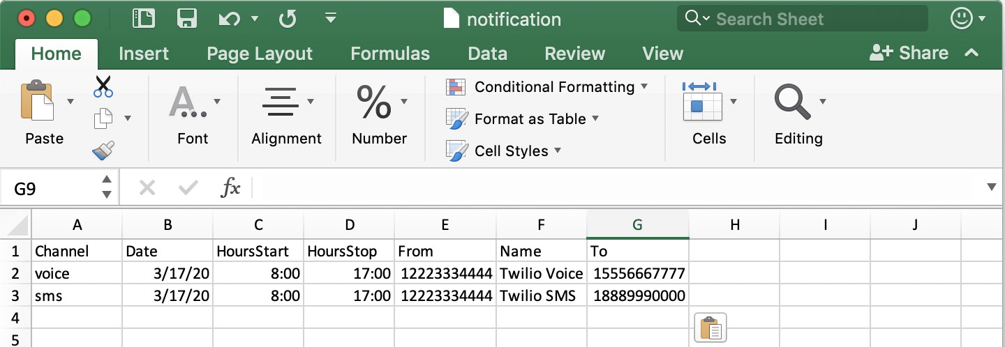 Sample CSV with employee or customer information