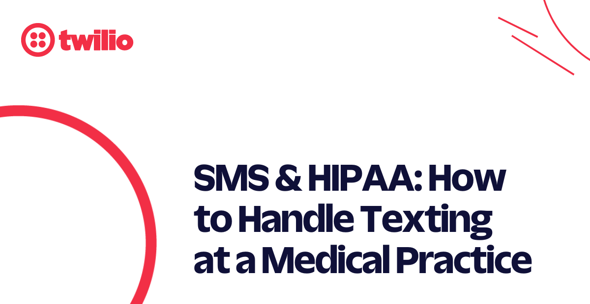 SMS HIPAA Texting at a Medical Practice