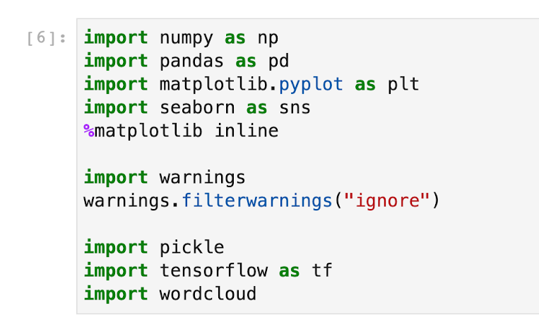 imports in Jupyter lab cell