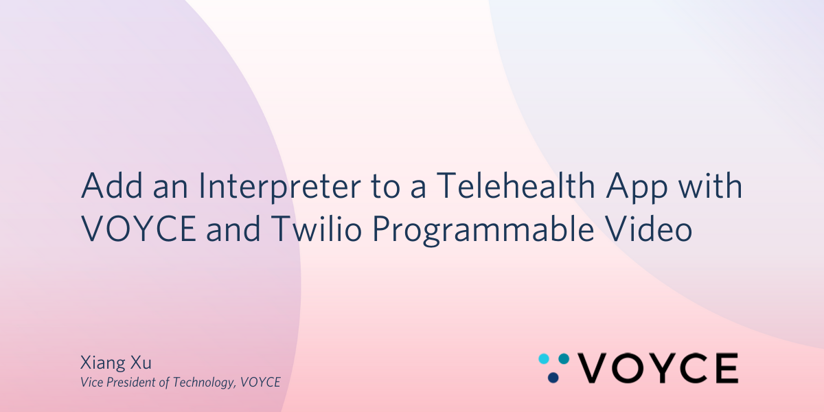 VOYCE Interpreter Telehealth Room