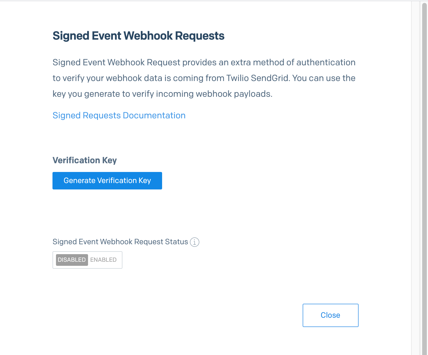 Signed Event Webhook Requests