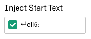 ELI5 bot inject start text
