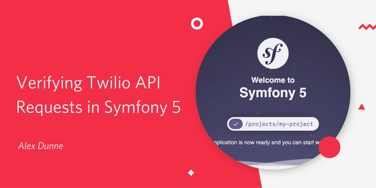 Verifying Twilio API requests in Symfony 5