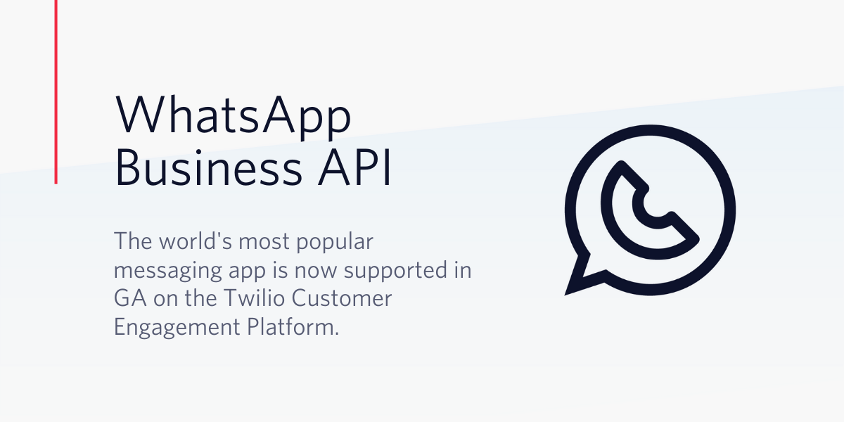 WhatsApp Business API GA
