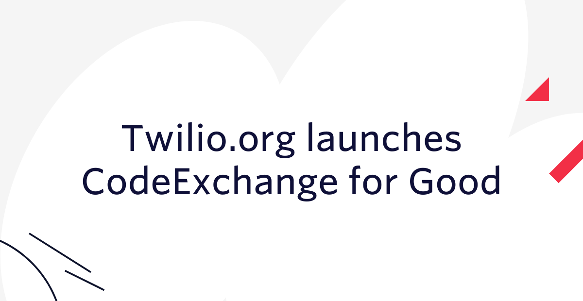 Launch of CodeExchange for Good