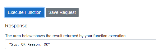 Lambda Test result panel 