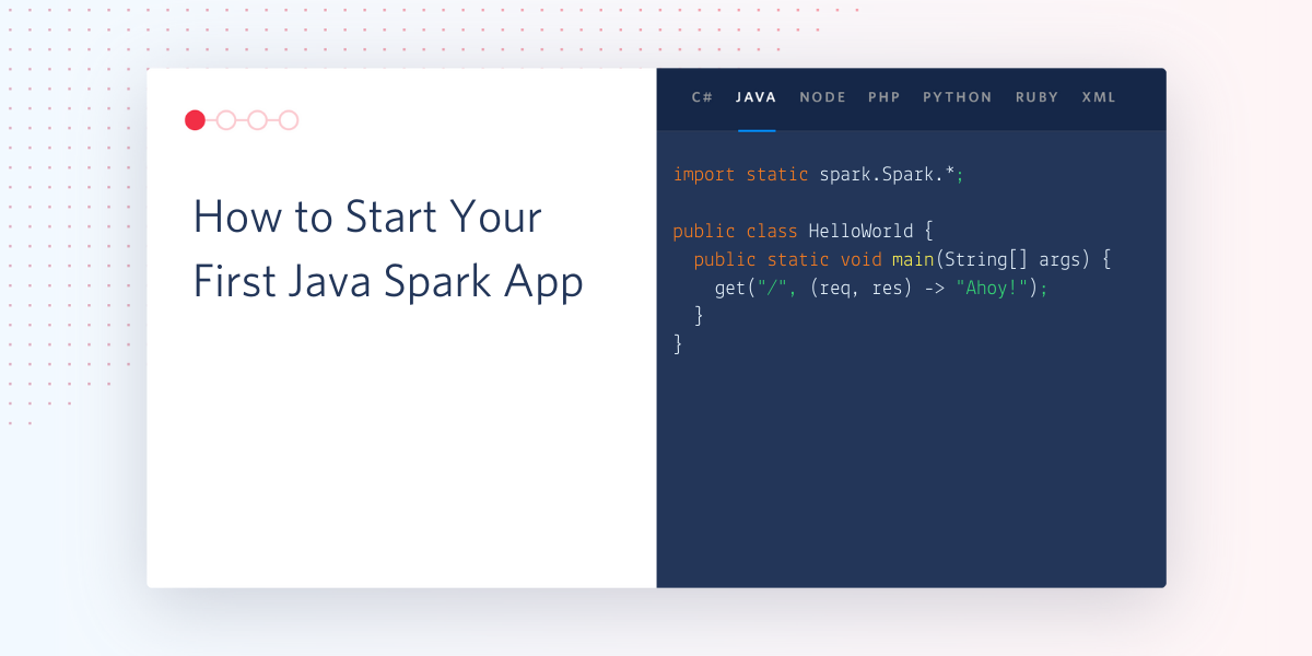 header - How to Start Your First Java Spark App