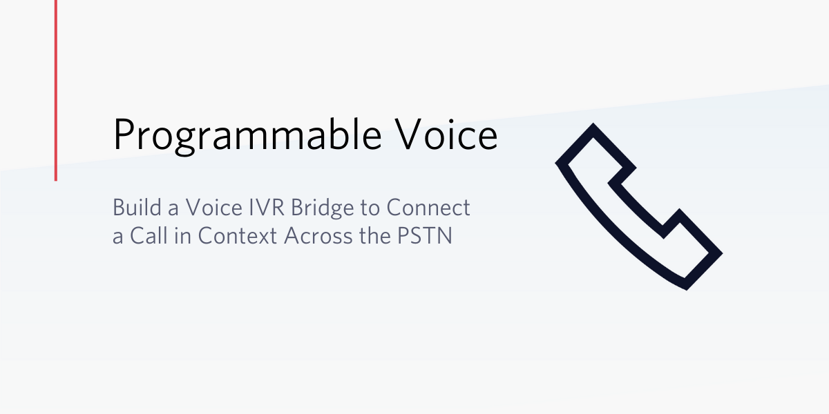 Customer Context transfers over the PSTN