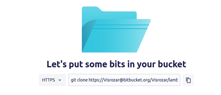 Bitbucket repository HTTPS link