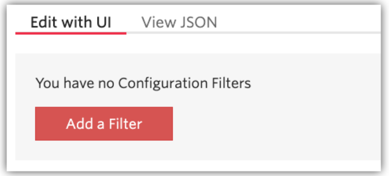detalhe do botão para adicionar um novo filtro do Workflow