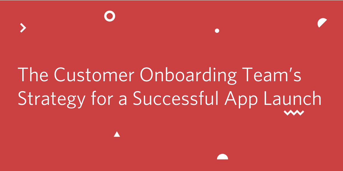 Customer Onboarding Team Launch Header