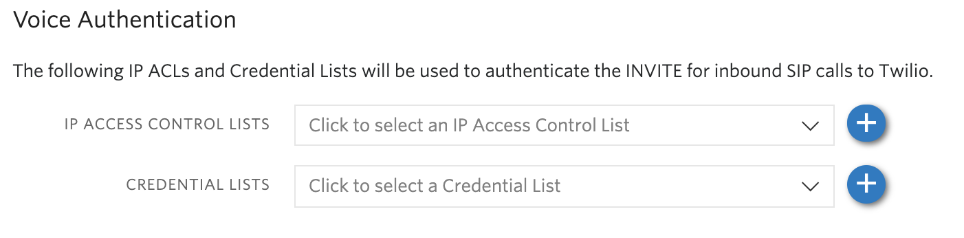 Add an IP Access Control list