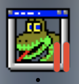 The icon in my toolbar for the Python 2.3.4 shell
