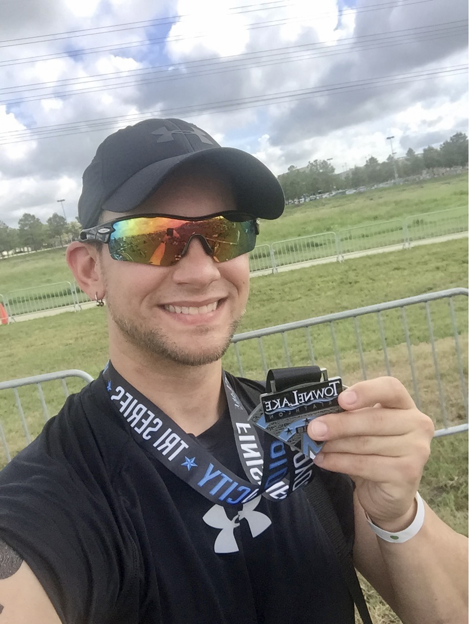 chris first triathlon