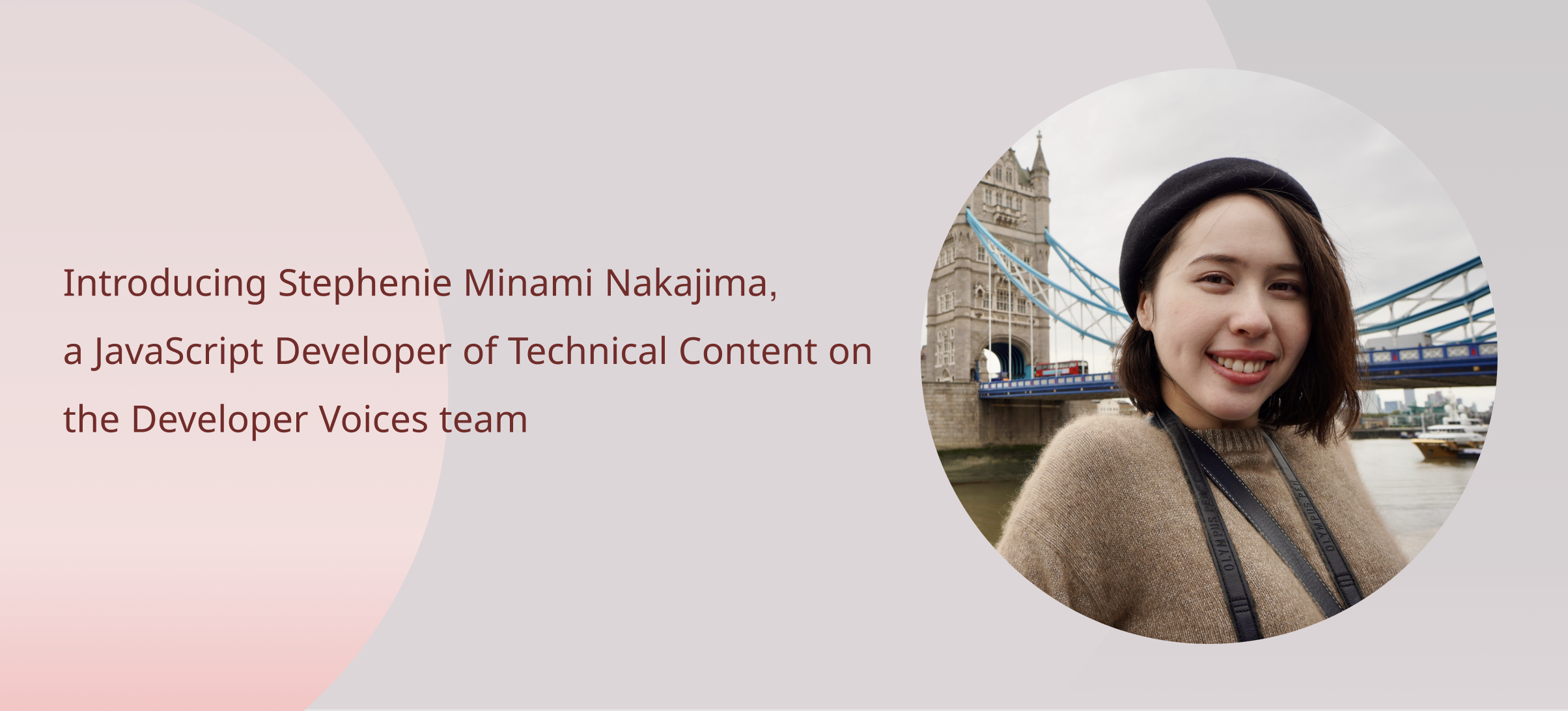 Stephenie Minami Nakajima's introduction post banner image