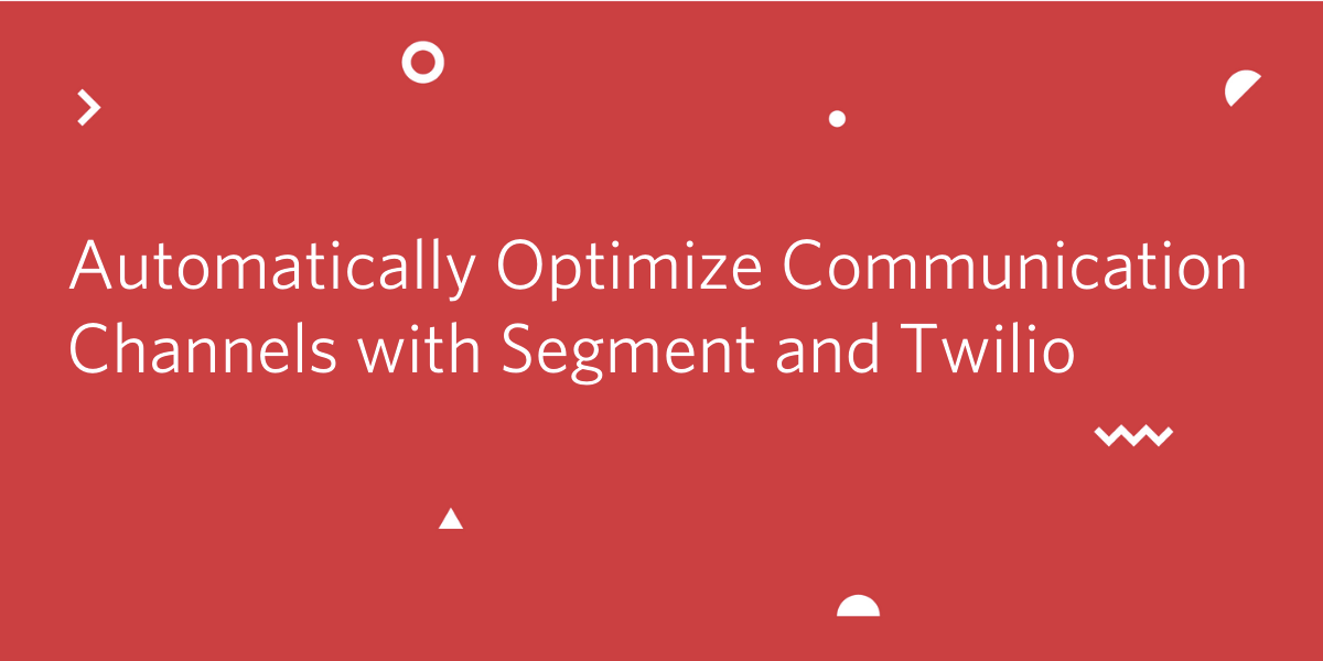 Communications Channel Optimization Segment