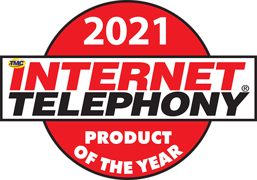Elastic SIP Trunking is a 2021 Internet Telephony Product of the year thanks to TMC