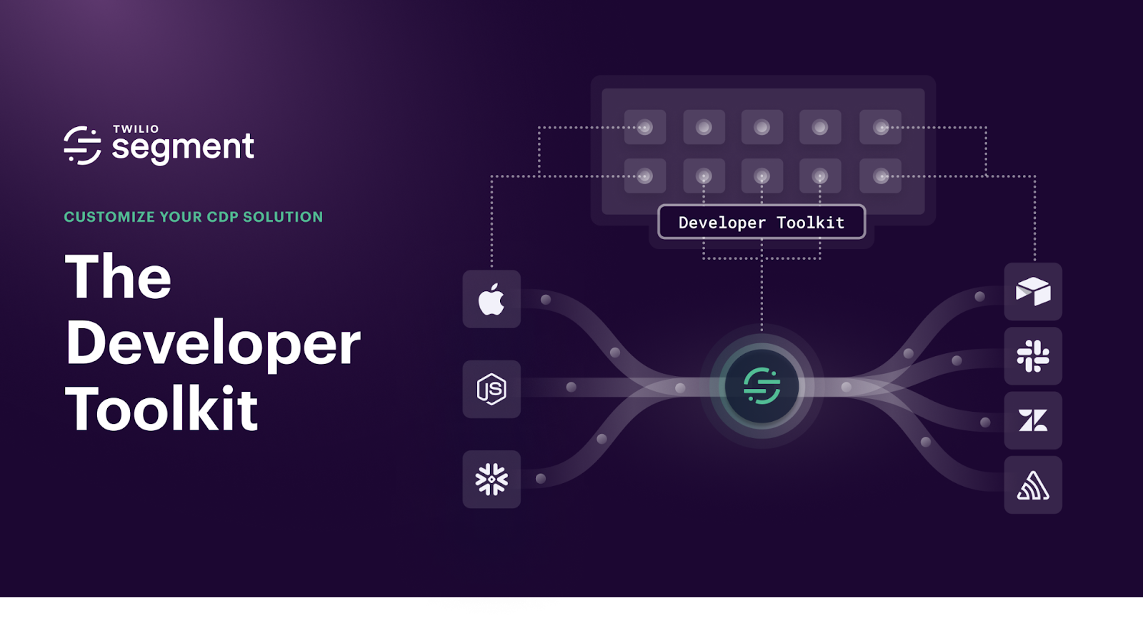 Developer Toolkit Segment Launch Header