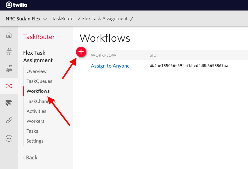 How to create a new TaskRouter workflow